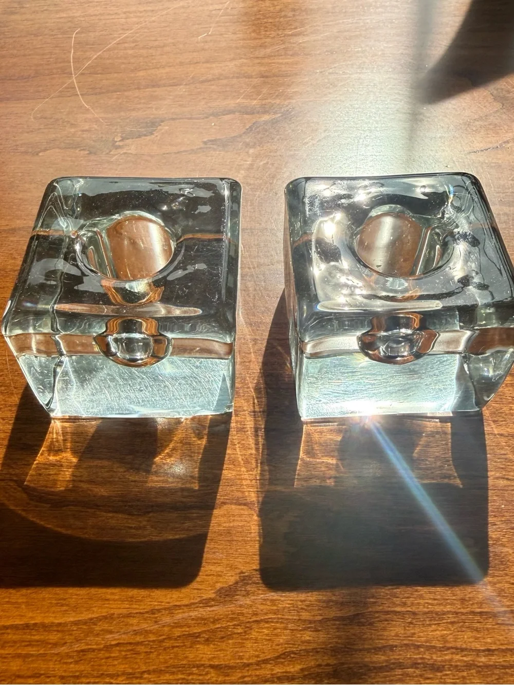 Vintage Orrefors Sweden Crystal 